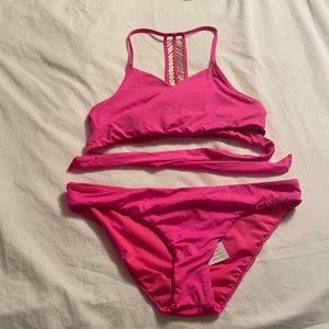 Laundry by Shelli Segal Bikini with Gold Detail L